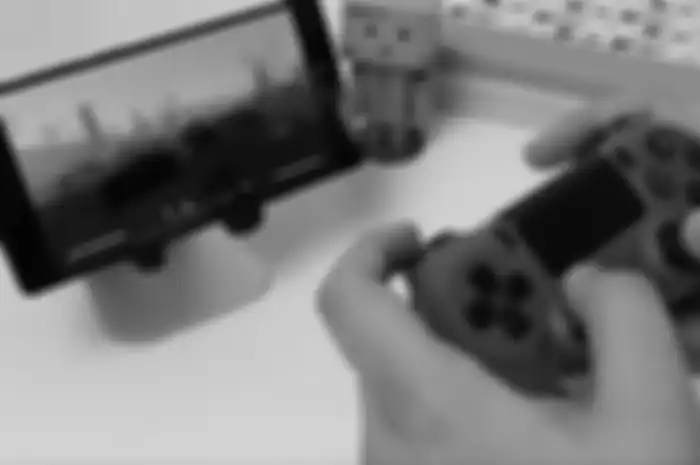 Ilustrasi Remote Play di smartphone