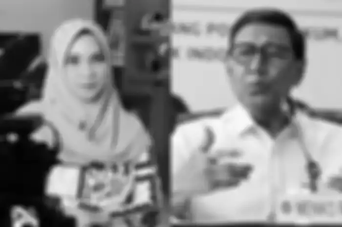 Hanum Rais (kiri) Wiranto (kanan)