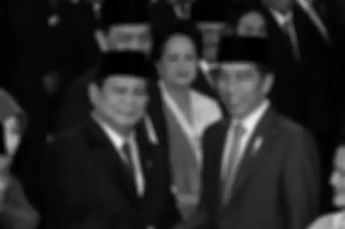 Prabowo Subinto - Presiden Joko Widodo
