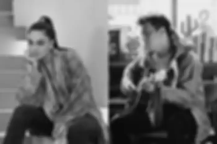 Kolase foto Luna Maya dan Ariel NOAH