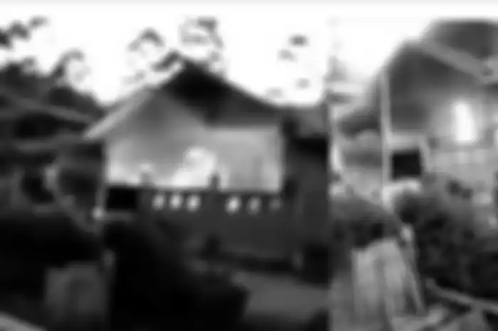 Rumah korban yang dibakar