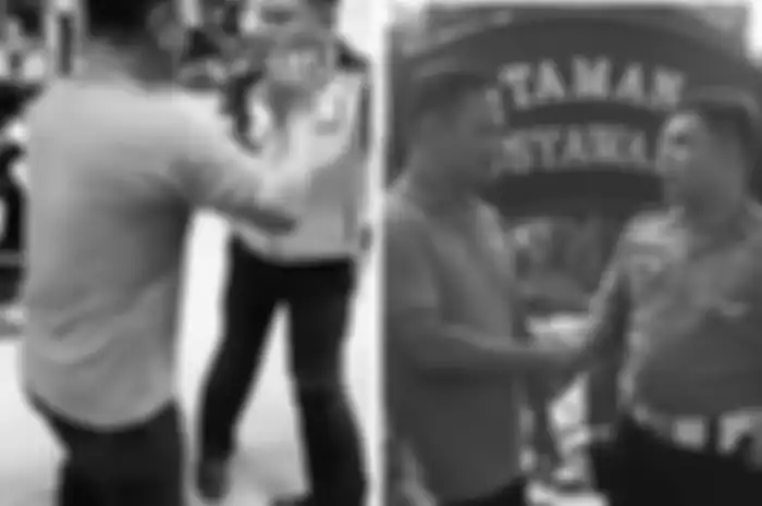 Polisi yang adu pukul dengan Sopir ambulans pembawa pasien akhirnya berdamai