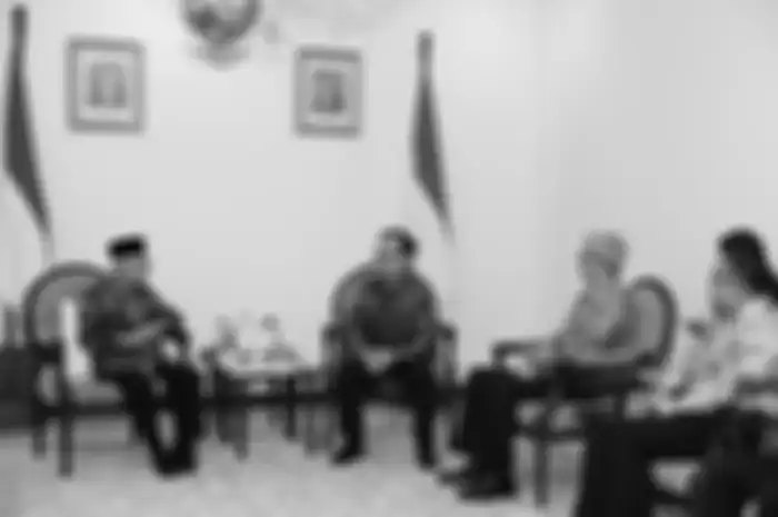 Fajrin Rasyid, pendiri BukaLapak berdiskusi dengan KH. Ma'ruf Amin, Wapres Republik Indonesia.