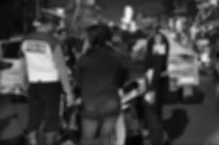 Pelaksanaan razia oleh Polres Metro Tangerang Kota jelang perayaan tahun baru 2020 di Kota Tangerang, Selasa (31/12/2019). 