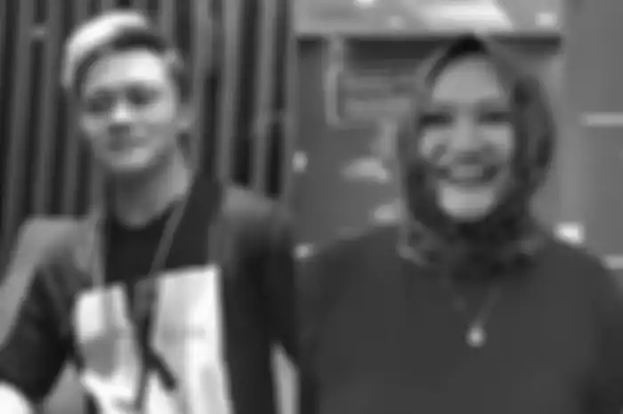 Rizky Febian dan almarhumah sang ibu