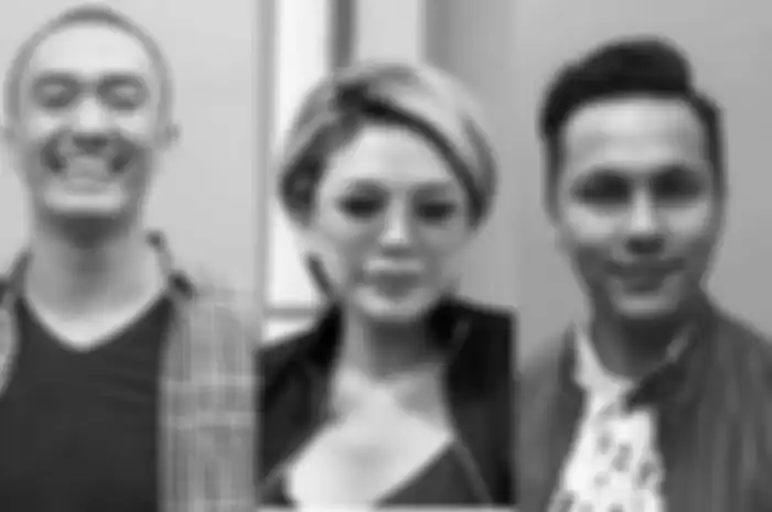 Kolase foto Uus, Nikita Mirzani, dan Andhika Pratama.