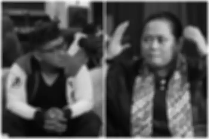 Teddy dan Mbak You adu mulut sata syuting