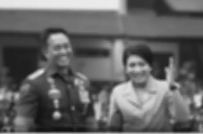 KSAD Andika Perkasa dan istri, Diah Erwiany