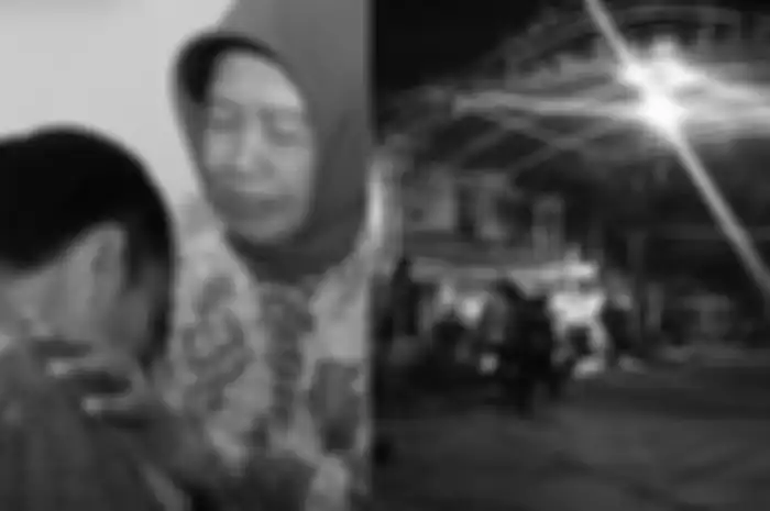 Suasana rumah duka ibunda Jokowi di Solo