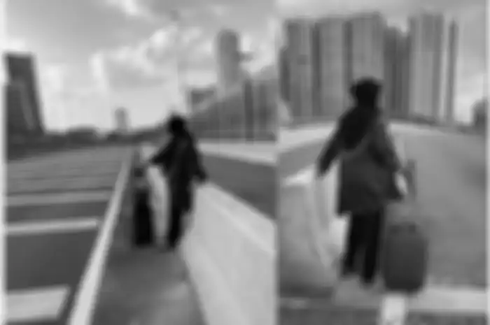 Emak-emak yang jalan kaki dari Malaysia ke Singapura