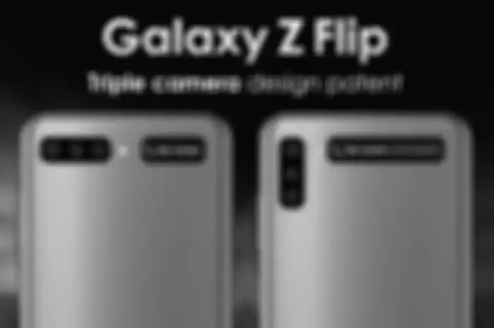 Desain paten Galaxy Z Flip terbaru.
