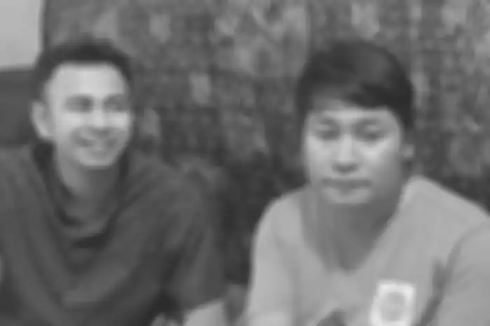 Raffi Ahmad dan asistennya, Merry.