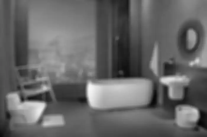 Ilustrasi kamar mandi.
