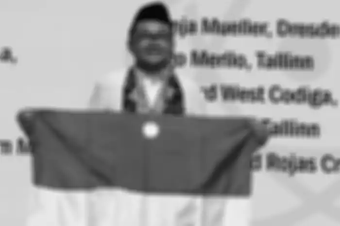 Rayhan Danendra Wiracalosa saat mengikuti ajang International Olympiad of Metropolises 2019 di Moscow, Rusia