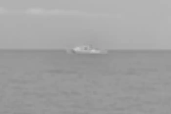 Kapal asing milik China masuki wilayah Laut Natuna Utara secara ilegal.