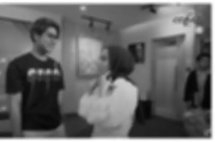 Rizky Billar dan Lesti Kejora.