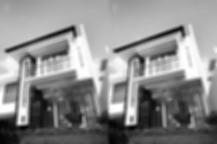 Ilustrasi rumah tingkat, bisa dibangun dengan konsep rumah tumbuh.