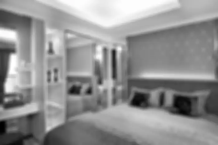 Penciptaan suasana hangat dan cozy di kamar tidur dnegan hidden lamp.