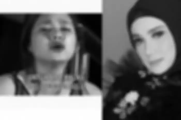 Foto jadul Mulan Jameela (kiri) dan wajah istri Ahmad Dhani kini.