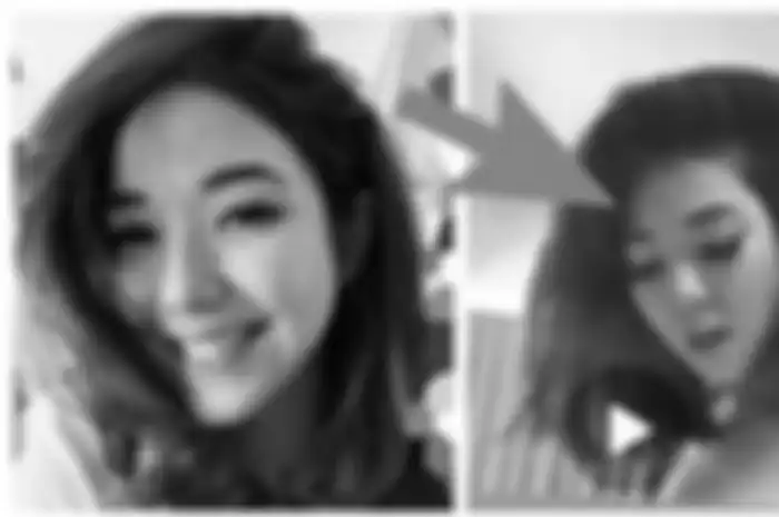 Gisella Anastasia (kiri) dan pemeran wanita dalam video asusila yang beredar.