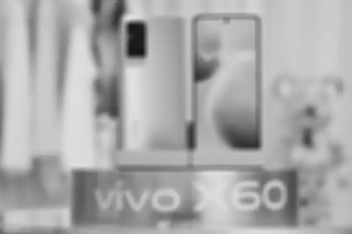 Foto asli vivo X60 yang baru saja dibocorkan melalui akun SlashLeaks di media sosial Weibo.