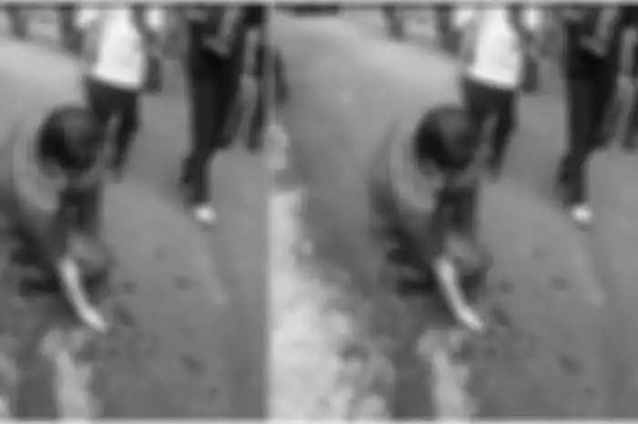 Anggota DPRD Muara Enim cuil aspal jalan bak roti, empuk banget