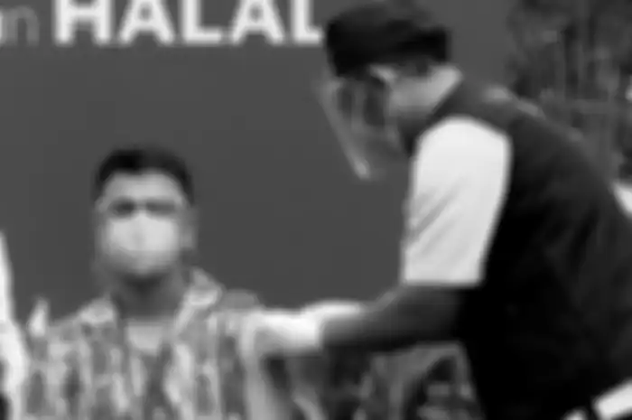 Raffi Ahmad disuntik vaksin Covid-19 kedua