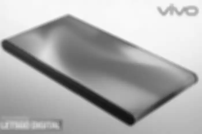 Ilustrasi seri smartphone foldable milik Vivo.