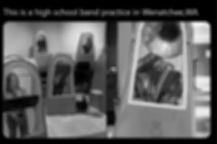 Cara band sekolah latihan selama corona