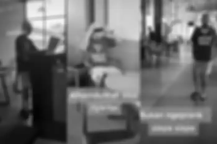 Ganjar Pranowo saat menyamar