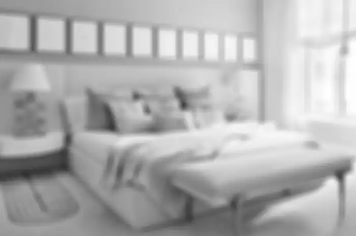 Warna kamar tidur yang nyaman dan tak lekang oleh waktu