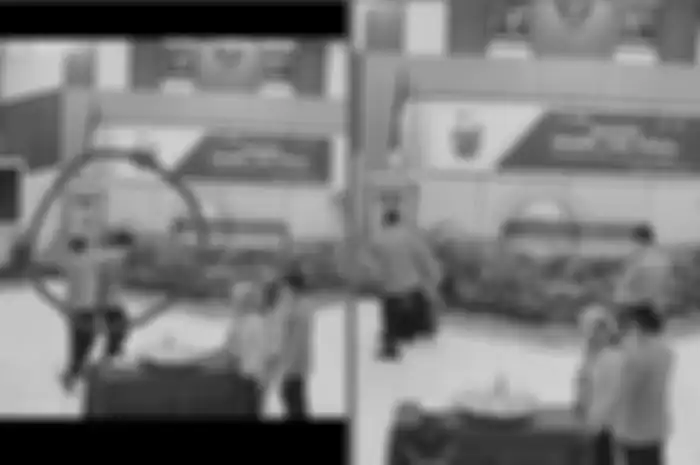 Foto aib ini berasal dari tangkapan layar sebuah video dugaan pemukulan Kapolres Nunukan AKBP Syaiful Anwar terhadap Brigadir Sony Limbong.
