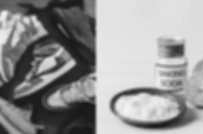 Membuat sepatu lama jadi seperti baru lagi dengan baking soda