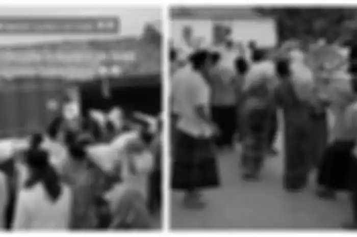 Hajatan ala sultan di Kabupaten Demak, Provinsi Jawa Tengah yang viral di TikTok. 