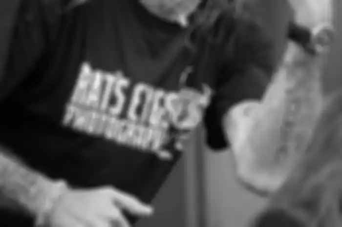 Aksi panggung vokalis Lamb of God, Randy Blythe