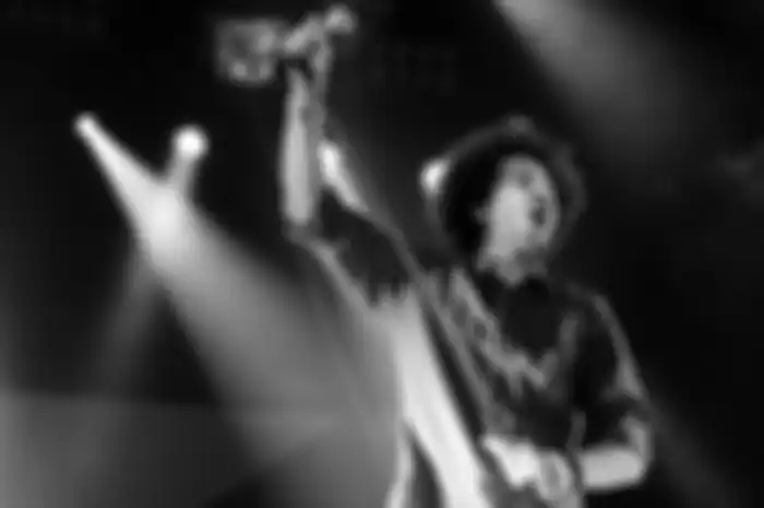 Zack de la Rocha, lead singer for Rage Against The Machine, performs at the 2007 Voodoo Music Experience in New Orleans.