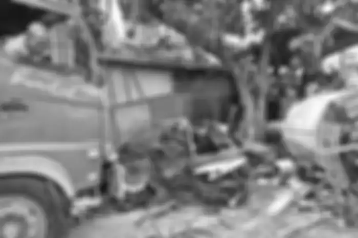 Sopir truk trailer mengaku lakukan kesalahan fatal sebelum kecelakaan maut di Bekasi terjadi. Foto tersangka masih disimpan polisi.