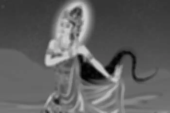 Ilustrasi jin khodam Ratu Kidul atau Nyi Roro Kidul