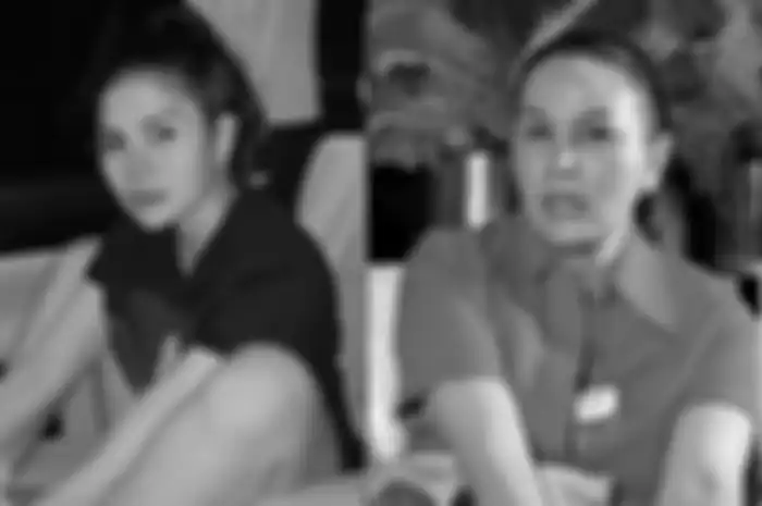Kolase foto Nikita Mirzani dan Fitri Salhuteru