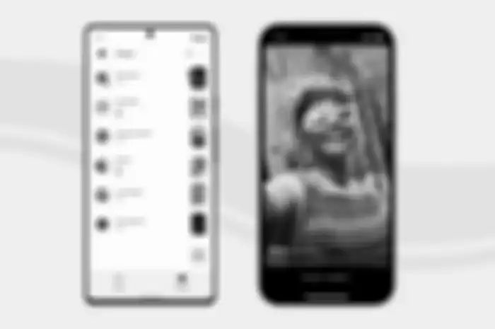 Tampilan fitur Signal Stories 