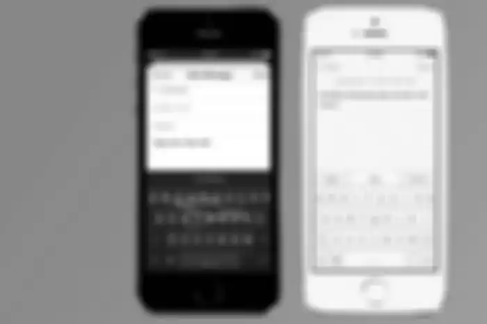 Ilustrasi keyboard Microsoft SwiftKey di iOS (iPhone) 