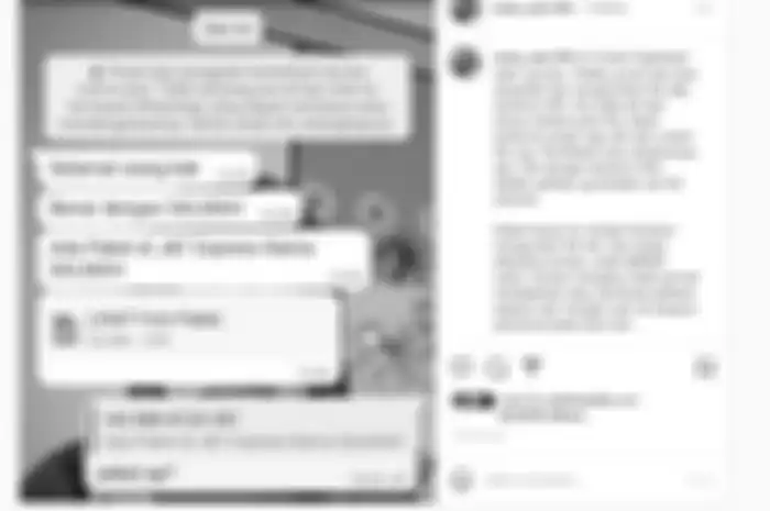 Viral modus penipuan melalui resi pengiriman paket dengan mengunduh APK. 