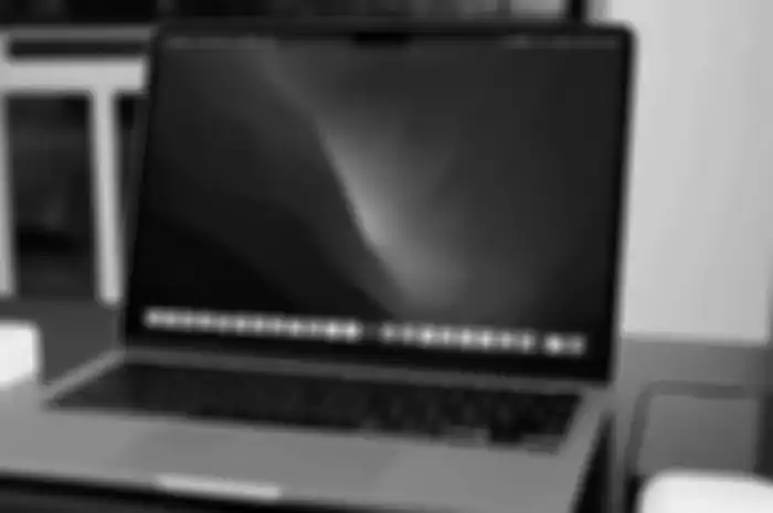 Ilustrasi MacBook Air 15 inci. On pict: MacBook Air M2.