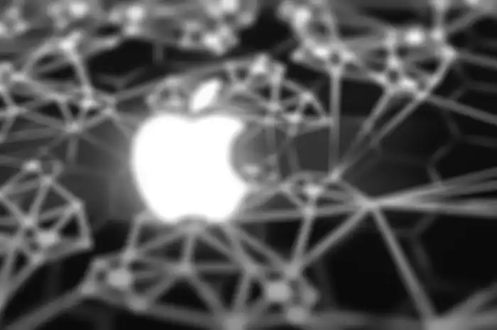 Ilustrasi teknologi AI Apple yang dirumorkan akan hadir di WWDC.
