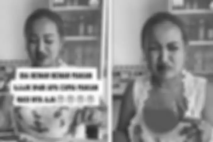 Viral seleb Tiktok Lina Mukerjee makan babi untuk konten. 
