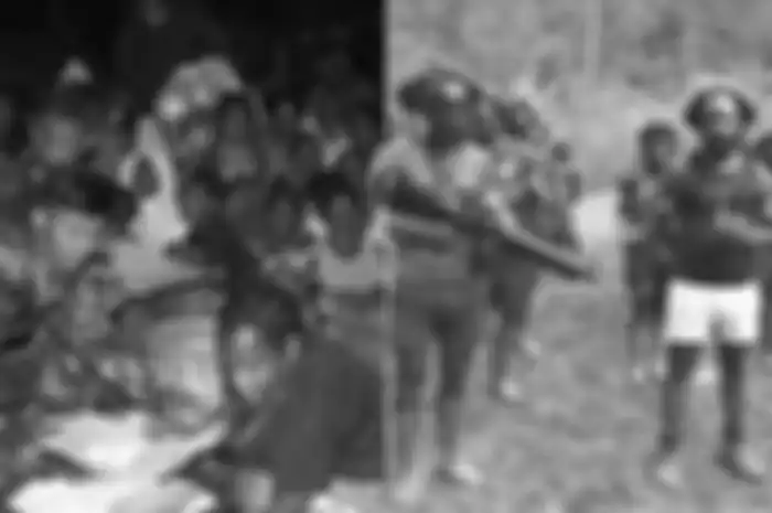 KKB Papua membuat ratusan warga di Sugapa, Intan Jaya mengungsi ke pos TNI