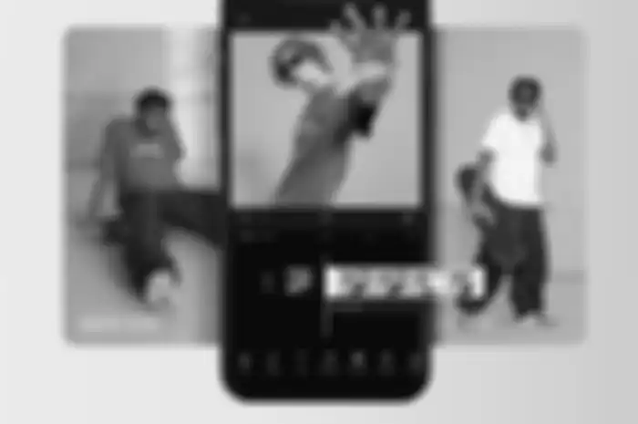 Tampilan interface dari aplikasi editing Capcut. Sumber Foto: Capcut.