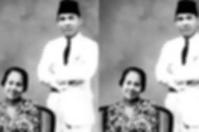 Presiden Soekarno dan Inggit Garnasih | Tribun Wow