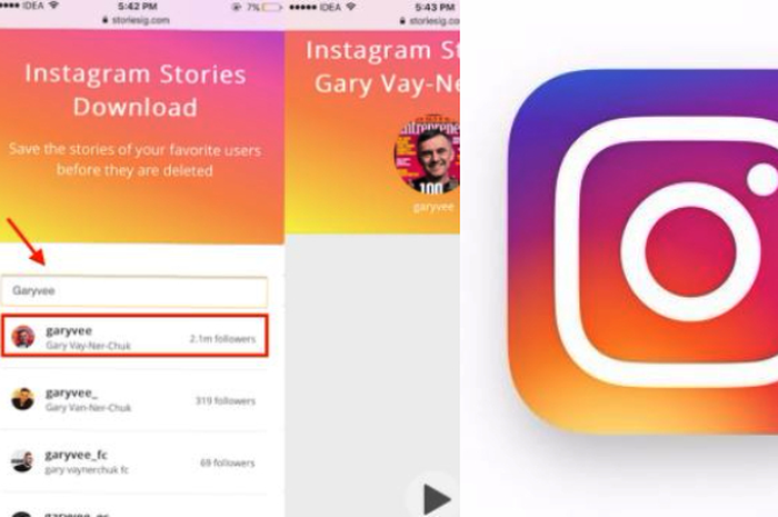 Save Instastory Instagram