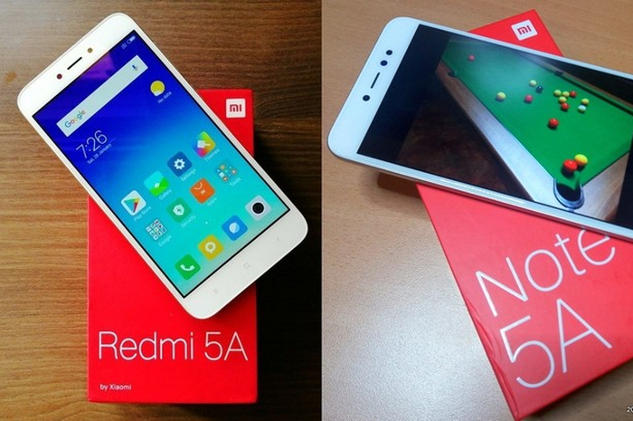 Redmi 5A vs Note 5A